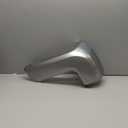 MIC Rear Bumper End Caps Set Compatible with 2016-2023 Tacoma w/o Parking Sensors Holes Replacement for TO1104131,5215604020,TO1105131,5215504020 (1D6 Silver Sky)