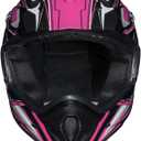 Raider RX1 Adult MX Off-Road Helmet (Pink, S)