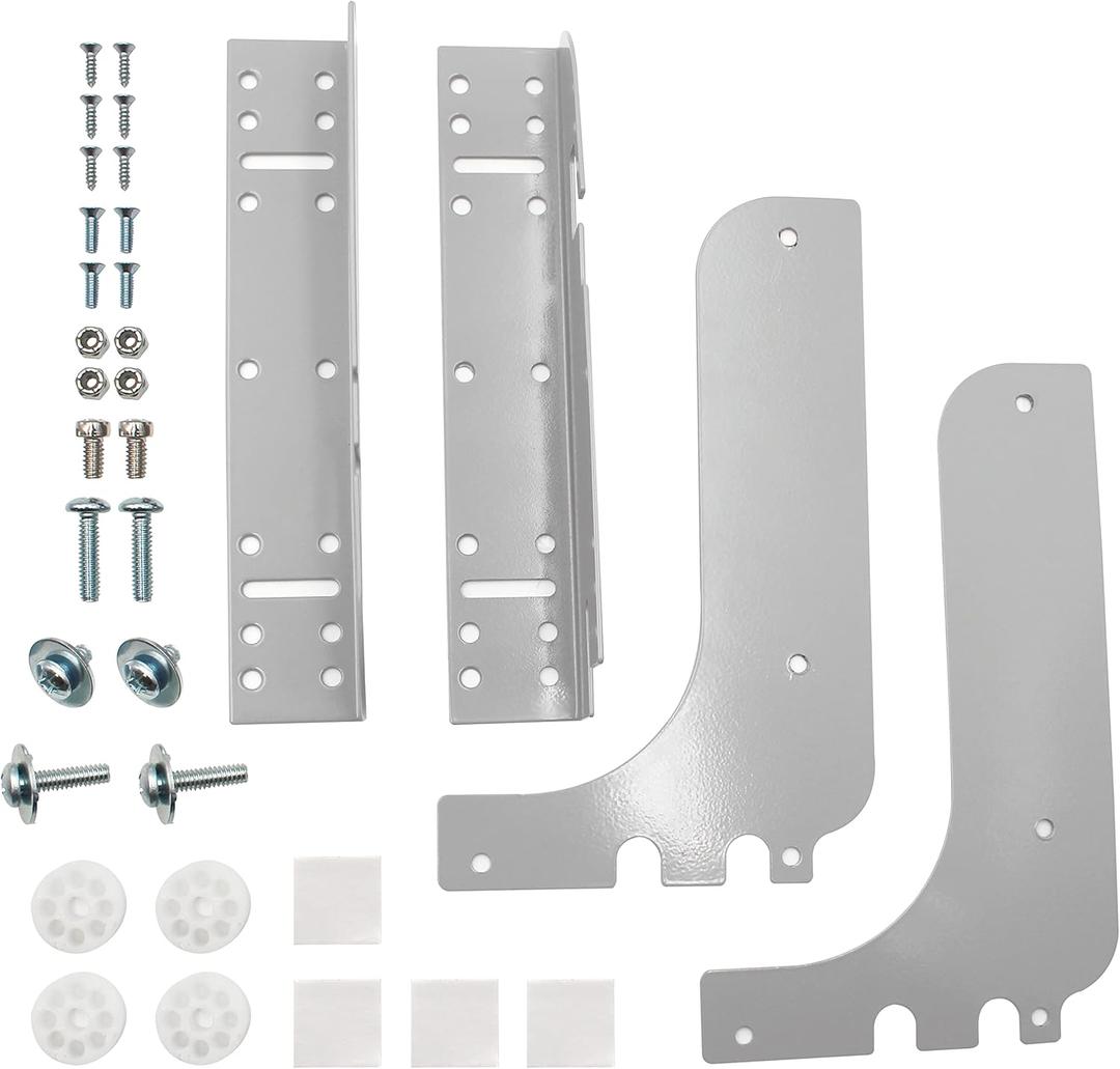 RVDM117KIT Door Mount Kit Compatible with RV Series Waste Containers, HPRV/HRV Hampers and 5CW2 Series Cookware Organizers