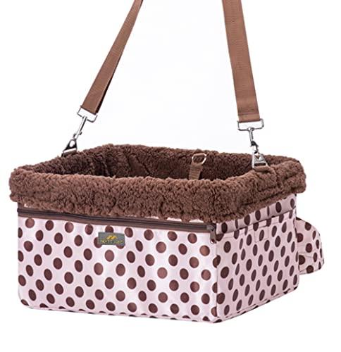 Dog Car Seats for Small Dogs, Upgrade Dog Booster Seat with Metal Frame Construction with Double-Layer Oxford, Perfect for Small Pets up to 20lbs (Black) Dog Car Seats for Small Dogs, Upgrade Dog Booster Seat with Metal Frame Construction with Double-Layer Oxford, Perfect for Small Pets up to 20lbs (Black)