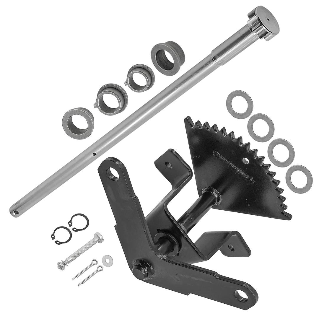 Caltric Steering Sector Gear with Shaft Compatible with John Deere Lt133 Lt150 Lt155 Lt160 Lt166 Lt170