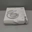 Wireless Headphones Bluetooth Headphones Active Noise Cancelling Over-Ear Head-Phones with Microphones, 24 Hours Playtime, HiFi Audio Adjustable Headset for iPhone/Android/Samsung - White