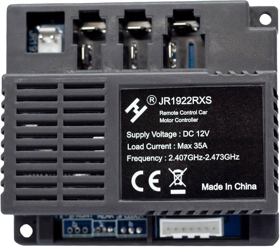 JR1922RXS, JR1922RXS-2, JR1922RXS-3, JR1922RXS-4 12v Powered Electric Vehicle Controller for Ride on Car jr1922rxs Remote Control Car Motor Controller Replacement Parts for Ride on Toys
