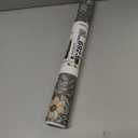 VEELIKE Retro Dahlia Flower Wallpaper Peel and Stick Vintage Green Floral Wallpaper for Bedroom Bathroom Accent Wall 17.7''x118'' Renter Friendly Self Adhesive Floral Contact Paper for Cabinets Drawer