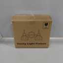 Meybiok Bathroom Light Fixtures, 2 Light Gold Vanity Light Fixtures with White Tulip Glass Shades, Bathroom Lighting Fixtures Over Mirror for Bedroom, Living Room & Hallway (Bulbs Not Included)