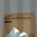 KeaBabies 3-Pack Swaddles for Newborns, Girls, Boys with Hats - Organic Soft Baby Sleep Sacks, Breathable Baby Swaddle 3-6 Months Beanies Set, Premie Infant Sleep Sack 0-3 Months (Bunnies)