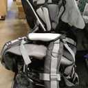 besrey Baby Backpack Carrier, Toddler Hiking Backpack with Safety 3-Height Seat, Adjustable Straps&Waist Belt, Foldable Frame Lightweight Large Capacity Child Carrier for Hiking (Black)