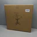 DREAMSOUL 20" Hummingbird Bird Bath Stand, Metal Deep Bird Bath for Outside with Folding Bracket, 2 in 1 Birdbath and Feeder for Garden Lawn Yard