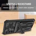 Phone Case for Galaxy A23 Case, Samsung A23 SM-A235M Case with Screen Protector, Wallet Detachable Credit Card Holder Built-in Stand Protective Phone Cover for Samsung Galaxy A23 Black