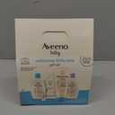Aveeno Baby Welcome Little One Gift Set, Skincare Set with Nourishing Body Wash & Shampoo, Calming Bath Wash, All Over Wipes, Daily Moisturizing Lotion, & Balm, 5 Items