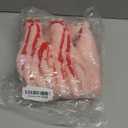 XONOR Halloween Severed Hands Feet Set Scary Bloody Broken Body Parts Halloween Props Decorations, 4 Pieces(Feet & Hands) (Skin Color)