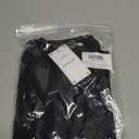 Women's Tops Dressy Casual Long Sleeve Pleated Shirts Crewneck Loose Basic T-Shirt Blouses 2024 Trendy Fall Clothes, S