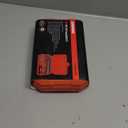 Egofine 34 Pieces 3/8 inch Drive Socket Ratchet Wrench Set, with Socket Set Metric/SAE and Extension Bar for Auto Repairing and Household, with Storage Case