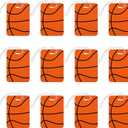 Fuyoooo 12 Pcs Luggage Tags Travel Suitcase Labels ID Label for Gear Bag, Plastic Backpack Tag Gifts for Players, 4" x 2.75"