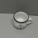 Lallisa 4 Pcs Winter Christmas Coffee Mugs with Ribbon Ceramic Mug Gift Hot Cocoa Mini Coffee Cups Holiday Mugs Tiered Tray Decoration with Handle for Kitchen Farmhouse Home Housewarming Centerpieces