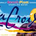 La Croix Sparkling Water, Beach Plum, 12 Fl Oz (pack of 8) (EXP 05/27/27)
