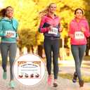 100 Pcs Thanksgiving Turkey Trot Medals 2025 Running Certificate Turkey Trot Awards for Thanksgiving Medals Prizes Racing Rewards Fall Holiday Party Supply