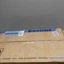 Besiost Rotating Bookshelf, Wood Corner Bookshelf, 360 Display Spinning Bookcase Storage Rack, 4 Tier Floor Standing Revolving Bookcase Narrow Book Shelf Organizer for Small Space, Bedroom, White