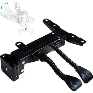 Heavy Duty with Adjustment Backrest Tilt Replacement Office Chair Swivel Tilt Control Seat Mechanism Gas Type (155 Tilt Control Back Cushion)