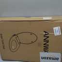 Bidet Seat for Elongated Toilet Seat Non-Electric Soft Close with Quick Release Hinges for Easy Clean Dual Nozzle Front and Rear Wash(PG303A-HPN-AZ)