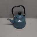 Enamel Water Kettle Tea Kettle Stovetop Vintage Tea Small Teapot Water Boiling For Office Home (Green)