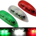 RC Plane LED Light Kit for Bicycle Jet Airplane Air Craft Fix Wing Quadcopter,Rechargeable Red Green White LED Flashing Lights