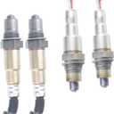 4PCS Oxygen O2 Sensor 1 & 2 for 2012 2013 2014 2015 2016 Ford F-250/F-350 Super Duty 6.2L Upstream + Downstream