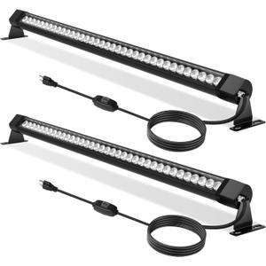 Pro-Grade 54W Outdoor Wall Washer Light Bar, 40 Inch 6000K LED Wall Washer Lights with IP67 Waterproof, Switch On/Off - 120V LED Light Bar for Outdoor (2Pack)