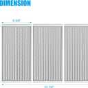 Grill Replacement Parts for Charbroil Performance Tru Infrared 3 Burner 463370719 463371116 463280019 463371716 17" Emitter Plates Heat Tent Plates and Grill Burners for Charbroil G466-2500-W1