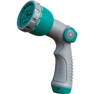 Garden Hose Nozzle, Thumb Control Water Hose Nozzle, Hose Sprayer Nozzle with 10 Adjustable Patterns, Spray Nozzles for Garden Hose, Hose Sprayer for Plants, Lawn, Garden, Car, Pet