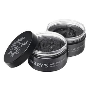 Harrys Tattoo Frost, Tattoo Aftercare Gel for Light Hydration and Cooling Replenishment, Fragrance-Free, Non-Greasy, Petroleum-free, With Pro-Vitamin B5, Pack of 2