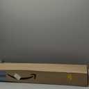 Area Floor Mat for Home, 4'×6' Translucent Black No Slip Waterproof Vinyl Area Rug for Hard Floor, Spill Resistant Floor Protector Cover for Kitchen, Easy Clean Splat Mat for Under High Chair