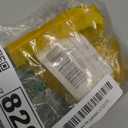 KOOTANS 1/2 NPT x 3/8 NPT Male Solid Brass Hex Nipples, Heavy Brass Pipe Adapter Fittings Reducing Nipple Connectors 4Pieces