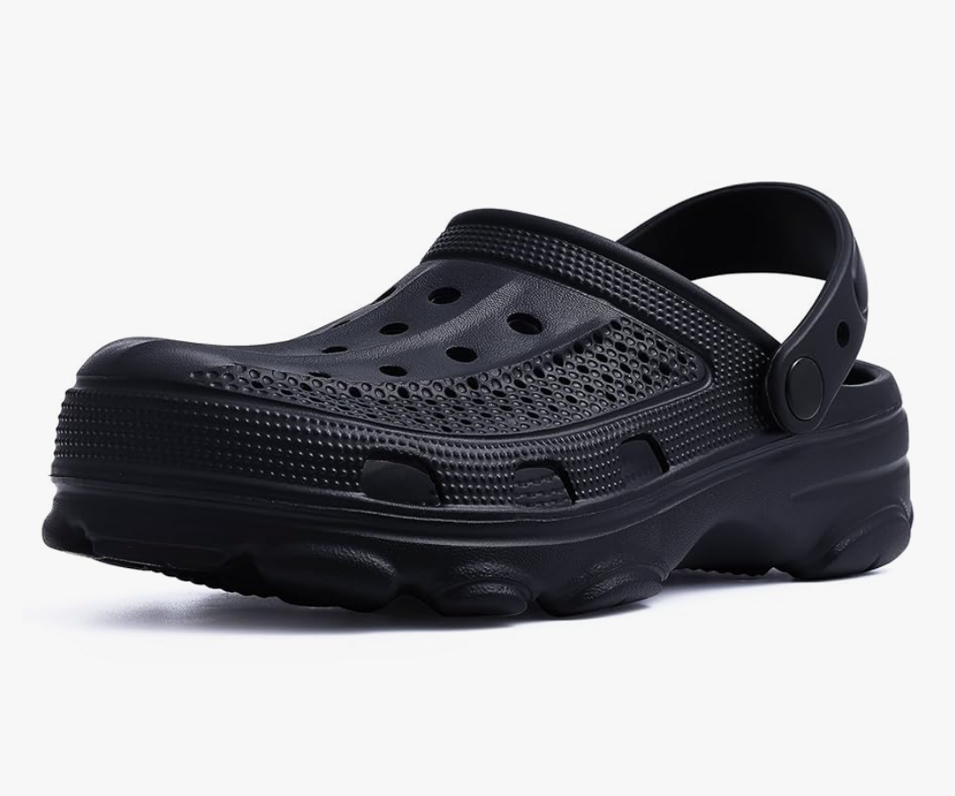 Beslip Womens Mens Garden Clogs Shoes with Arch Support Unisex Comfort Slip-on Sandals, Size 40