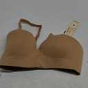 Truekind Wireless Bras for Women No Underwire - Wirefree Bralettes for Women with Support - Wireless Bra Bralette S