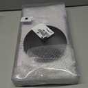 AOFLLU Headband Holder Organizer for Girls, Rotating Headband Storage for Women,White Hairband Display Stand, Hair Hoop Rack Holder for Vanity,Dresser,or Bathroom Decor