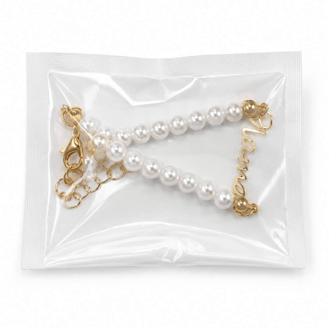 Gold Pearl Bracelet