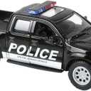 KiNSMART 2013 Ford F-150 SVT Raptor Supercrew 1:46 Scale 5" Die Cast Metal Model Toy Truck (Rescue - Police)