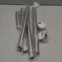 Shower Curtain Rod, 1" Diameter Heavy Duty Tension Shower Rod, Non Slip Adjustable 28-74 inch No Drill Shower Curtain Rods Spring Tension For Bathroom, Shower Stall, No Rust, Brushed Nickel