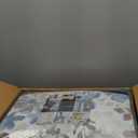 Madison Park Luna Quilt Modern Classic Design All Season, Breathable Coverlet Lightweight Bedding Set, Matching Shams, Decorative Pillow, King/Cal King(104"x94"), Floral Blue 6 Piece