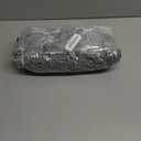 LuxUrux Bath Mat, Extra-Soft Plush Non-Slip Bathroom Rug, Luxury Chenille Microfiber Material, Super Absorbent Shaggy Bath Rug. Machine Wash & Dry (17 x 24 inches, Light Grey)