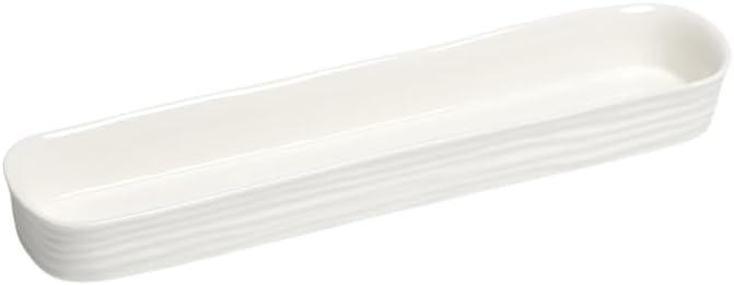 Pampa Bay Le Blanc Cracker Tray, 13.25" x 2.75" x 1.5"
