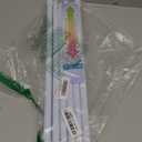 2 Pack Spring Tension Curtain Rod 32.5 to 58 inch Adjustable Curtain Rods No Drilling Spring Loaded Curtain Rods for Windows Doors, White