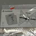 PrintWorks No-Shed Printable Silver Glitter Cardstock 8.5" x 11" - 15 Sheets - 104 lb/280 gsm Silver Glitter Paper - Sparkly Paper for School & Craft Projects - FSC Certified (00515)