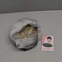 morvally Sea Witch Costume Wig for Women Girls Short Silver Grey Cosplay Wig Anime Layered Synthetic Hair Halloween Wigs for Adults