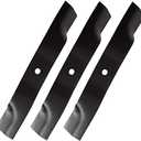 PetMigo 48 inch Deck Blade Set Fits for Ariens Gravely Exmark Toro Ferris Snapper 103-2527 103-6583 1-323515 1-403026 04919100 High Lift Mower Blades 3 Pack