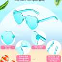 Kanayu Party Fun Sunglasses Bulk Retro Mixed Style Rimless Sunglasses for Adults Bachelor Wedding Birthday Party Favors
