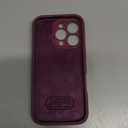 LOVE 3000 Designed for iPhone 16 Pro Case, Premium Silicone with [Soft Anti-Scratch Microfiber Lining] Shockproof Protective Phone Case for Men Women Girls 6.3", WineRed