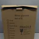 Vintage Glassware Water Goblets Drinking Clear Wine Glasses set of 6 Embossed Drinkware Stemware 13 oz for Wedding Party Bar Christmas