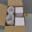 AVV Wall Sconces Set of Two, Wall Lamp Plug in with On/Off Switch, 2700K 4000K 5000K Selectable, Wall Lights for Bedroom, Living Room, Wall Decor for Bedroom, Fabric Linen Lamp Shades